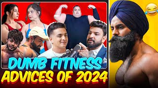 WORST INDIAN FITNESS INFLUENCERS VIDEOS OF 2024 (Part 1)