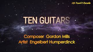TEN GUITARS - ENGELBERT HUMPERDINCK (Karaoke Version)