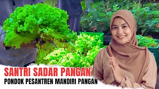 Apakah Bisa Pondok Pesantren Mandiri Pangan? Sistem Pertanian Permakultur di Kebun Pesantren