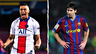 Young Lionel Messi vs Kylian Mbappe | Skills & Goals Battle