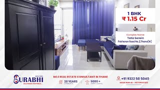 1 BHK Flat for Sale in Tata Serein Pokharan Road No.2 Thane | 1 BHK Flat for Sale in Thane West