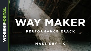 Way Maker - Male Key of C - Performance Track