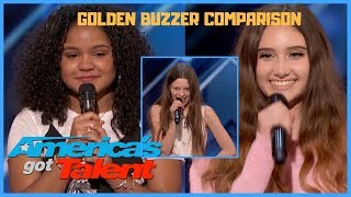 Who Will Win AGT 2018? - Golden Buzzer Comparison Countney Hadwin, Amanda Mena and Makayla Phillips