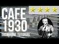 How to play Cafe 1930 (Astor Piazzolla) on Trombone