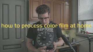 how to process color film at home step by step