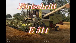 Fortschritt e514 Prezentacja maszyny Heder 4,2 m