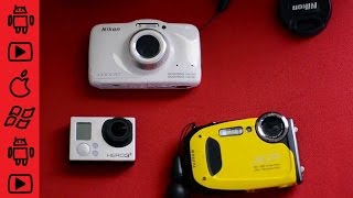 GroPro Vs. Fujifilm Finepix XP 60 Vs. Nikon Coolpix S32 - Waterproof Camera Comparison