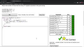 CodingBat String 2 CountHi