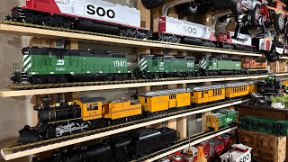 G scale train collection