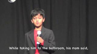 Adwaith Standup Comedy Routine @ Valley Christian Elementary School Talent Show