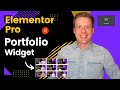 Elementor Portfolio Pro Widget | Basic Anleitung Deutsch