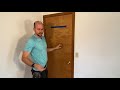 how to remove an interior door