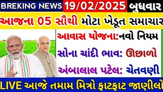 ખેડૂત માટે 05 મોટા સમાચાર = khedut samachar | commodity Trend / khedut | kHEDUT VIKAS #khissu