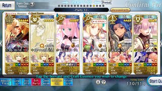 [FGO NA] Lilim Harlot Rerun/Revival Lv 90++ Free Quest | 3T Farming Draco + Tezcatlipoca