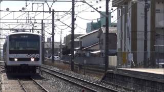 JR209系「mue train」 試運転 JR東北本線 走行シーン