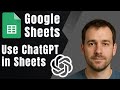 How to Use ChatGPT in Google Sheets (2025 Tutorial)