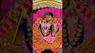 Aaj ke shringaar arti darshan @ Laadli ji mandir Barsana Mathura # Radhey tere charno ki # radha