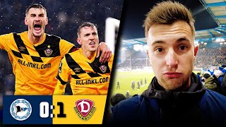 BIELEFELD vs DRESDEN 0:1 Stadion Vlog 🔥 Kranke Stimmung in der 3. Liga! Dynamo schlägt spät zu!