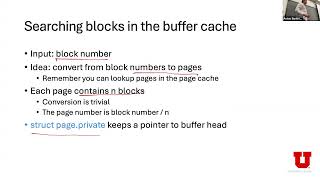 Lecture 03 - Buffer Cache