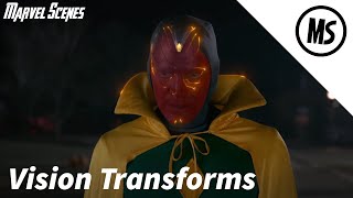 WandaVision 1x06 | Vision Transforms | Marvel Scenes