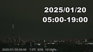 スカイツリーが見えるライブカメラ 2025/01/20