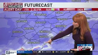 Cold continues ahead of snow with spotty ice, First Alert Weather Days