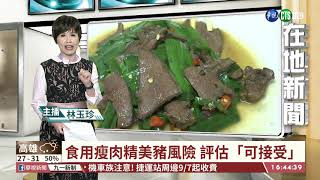 【台語新聞】食用瘦肉精美豬風險 評估「可接受」 | 華視新聞 20200901