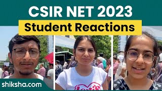 CSIR NET 2023 Exam Analysis | Student's Reaction | Difficulty Level | Types of Questions
