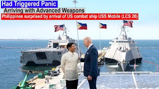 Carrying advanced weaponry! Philippines surprised by arrival of US combat ship U
