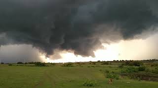 Rain at Solapur clouds heavy nature