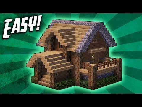 Minecraft: How To Build A Survival Starter House Tutorial (#4) Minecraft: How To Build A Survival Starter House Tutorial (#4)