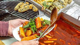 Gangnam office workers love tteokbokki food truck, Sundae [Korean street food]