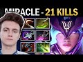 Luna Dota Gameplay Miracle with 21 Kills and Khanda