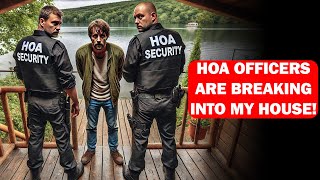 HOA Officers breaks into my house and forces me to apologize for refusing to obey them!