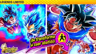 Es VERDAD! Esta Unidad Es Posible! Goku y Vegeta Blue A Goku Ultra Instinto (Dragon Ball Legends)