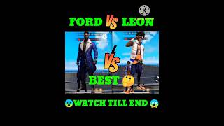 😱FORD VS LEON CHARACTER ABILITY TEST IN FREE FIRE 🤫 #shorts #freefire