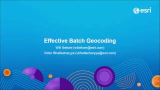 Effective Batch Geocoding