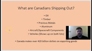 Canadian Import and Export