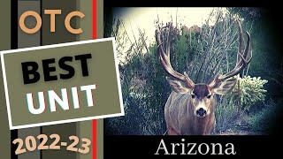 OTC Deer Hunt BEST UNIT Arizona Archery Mule Deer Coues Border Desert Season AZG\u0026FD 2022 2023 Season