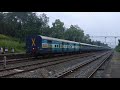 a train sailing thru ullal ull railway station