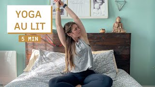 5 minutes de Yoga au lit pour bien commencer la journée