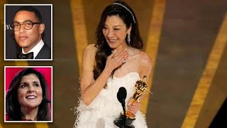 Michelle Yeoh take aim at CNN’s Don Lemon during Oscars speech