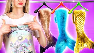 How Unpopular Mermaid Becomes Popular | From Nerd to Popular Makeover & Pool Party