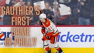 Cutter Gauthier Faces Hostile Flyers Fans: A Night of Betrayal