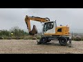 2014 liebherr a918 compact mobile excavator i st aubin france auction 29 u0026 30 september