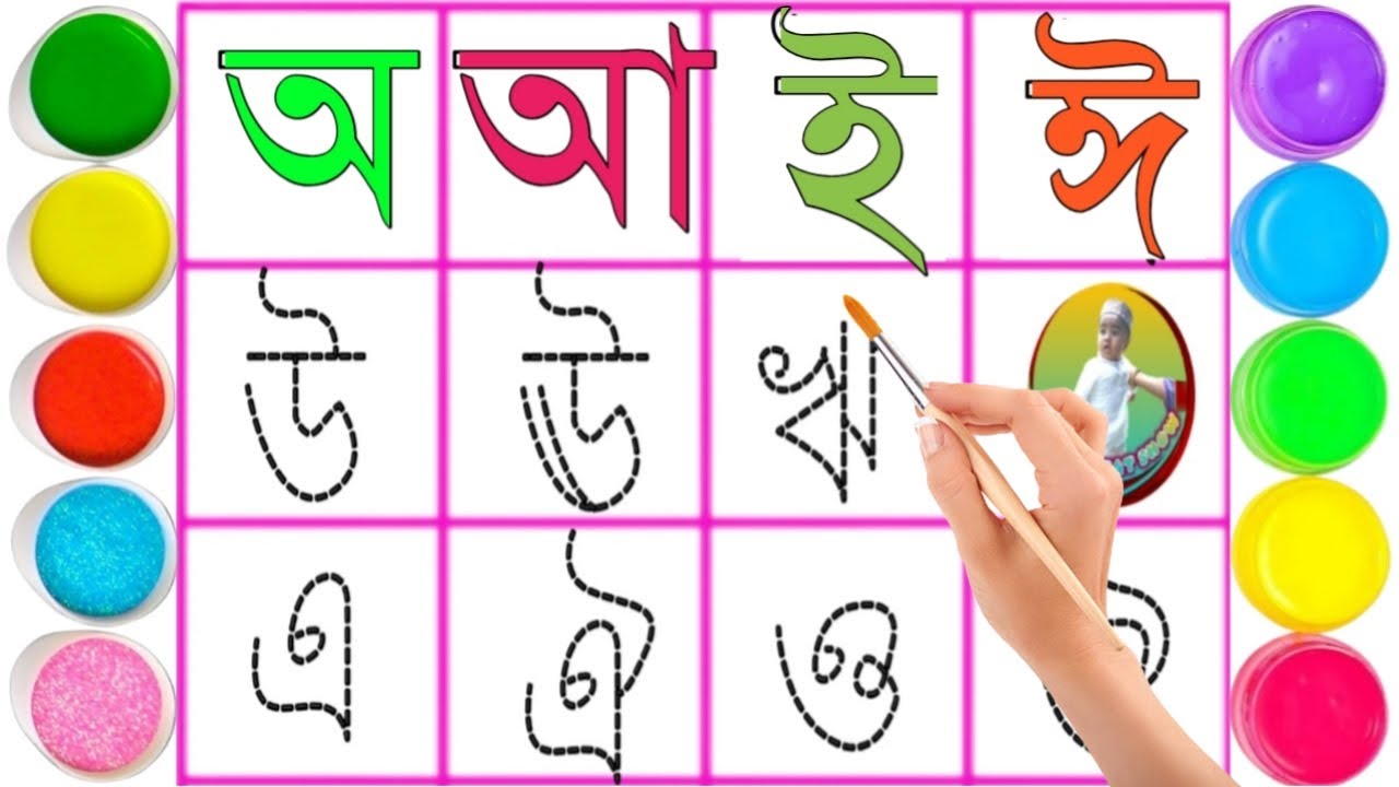 Bangla Alphabet | Bangla Bornomala | Learn Bengali Alphabets | Bangla ...