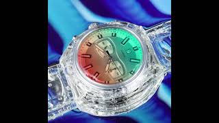 Watch (Transparent quartz )-personalized sports fashion deep waterproof and stylish vitality design