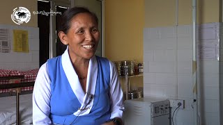 བོད་ཀྱི་བེུད་ཅེས་པའི་ལེ་ཚན། Women of Tibet series: Nurse Yangchen la