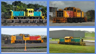 KiwiRail's DSJ class Shunting Locomotives - Unique Diesels from 1984