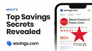 Unlock Savings Success: Macy's Top Savings Secrets Revealed | Macy's Discounts